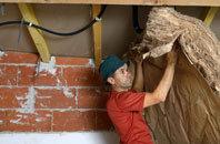 Woolaston Common tapered roof insulation